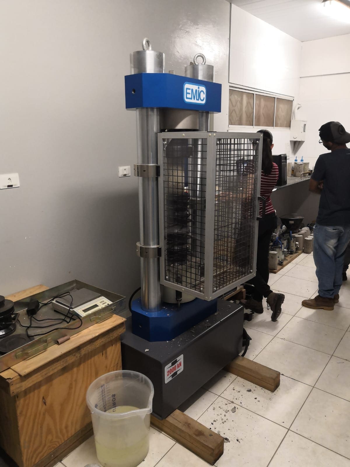 Laboratório engenharia civil