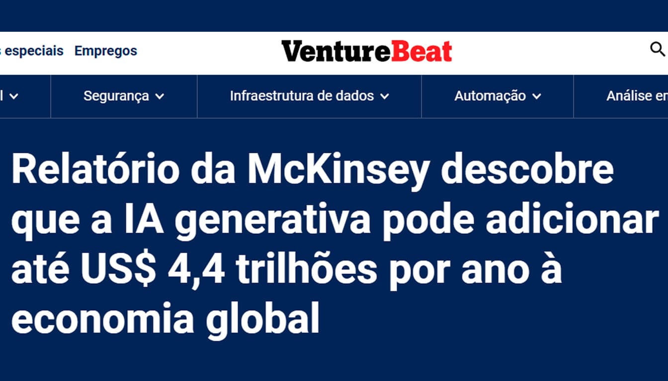 Inteligência Artificial dá dinheiro